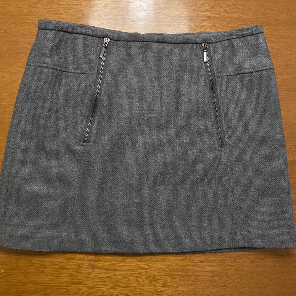 Kenar wool mini-skirt